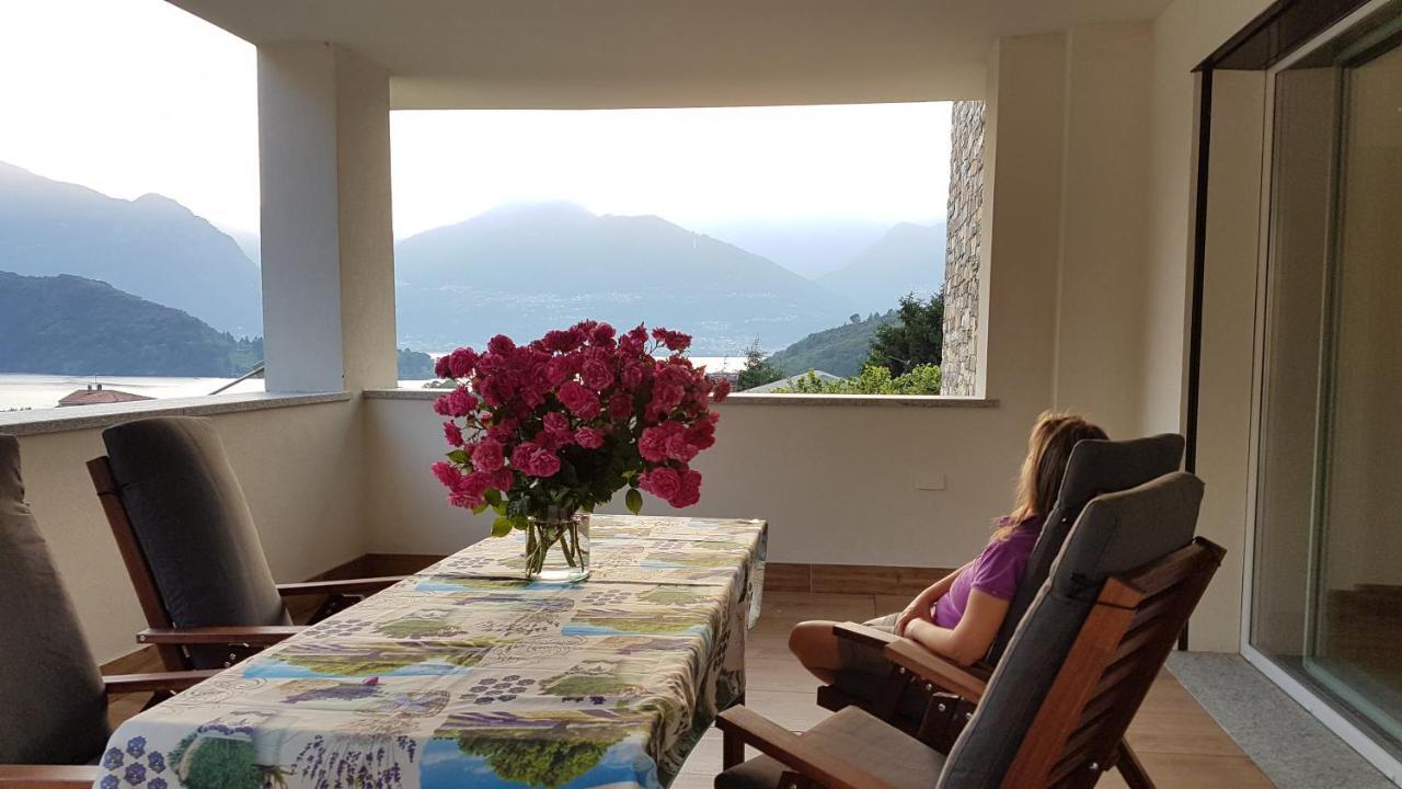 Villa Sole Colico Bagian luar foto
