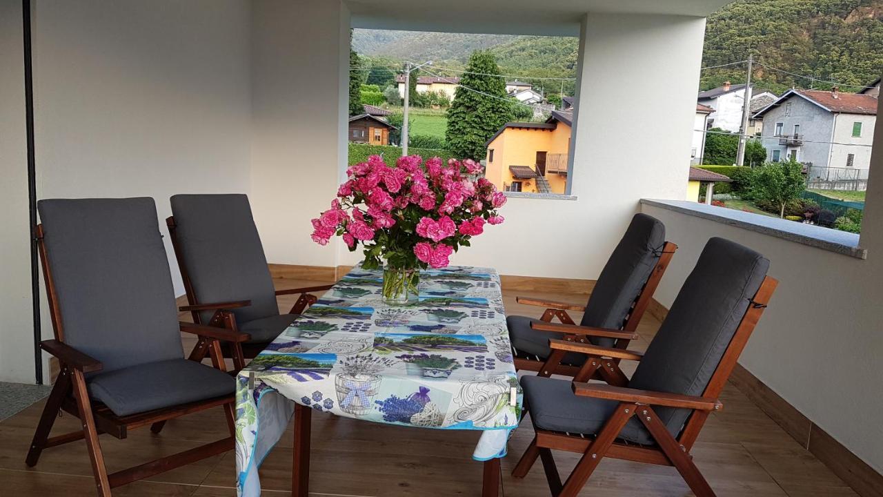 Villa Sole Colico Bagian luar foto