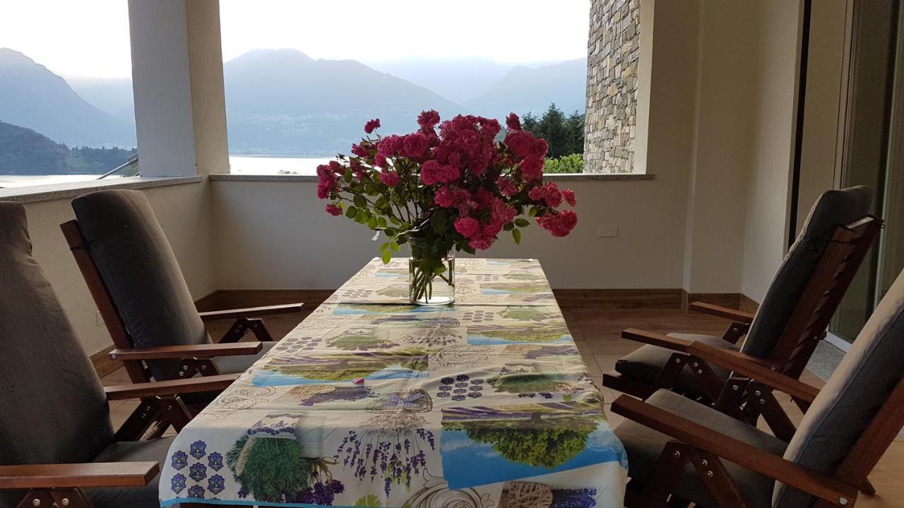 Villa Sole Colico Bagian luar foto